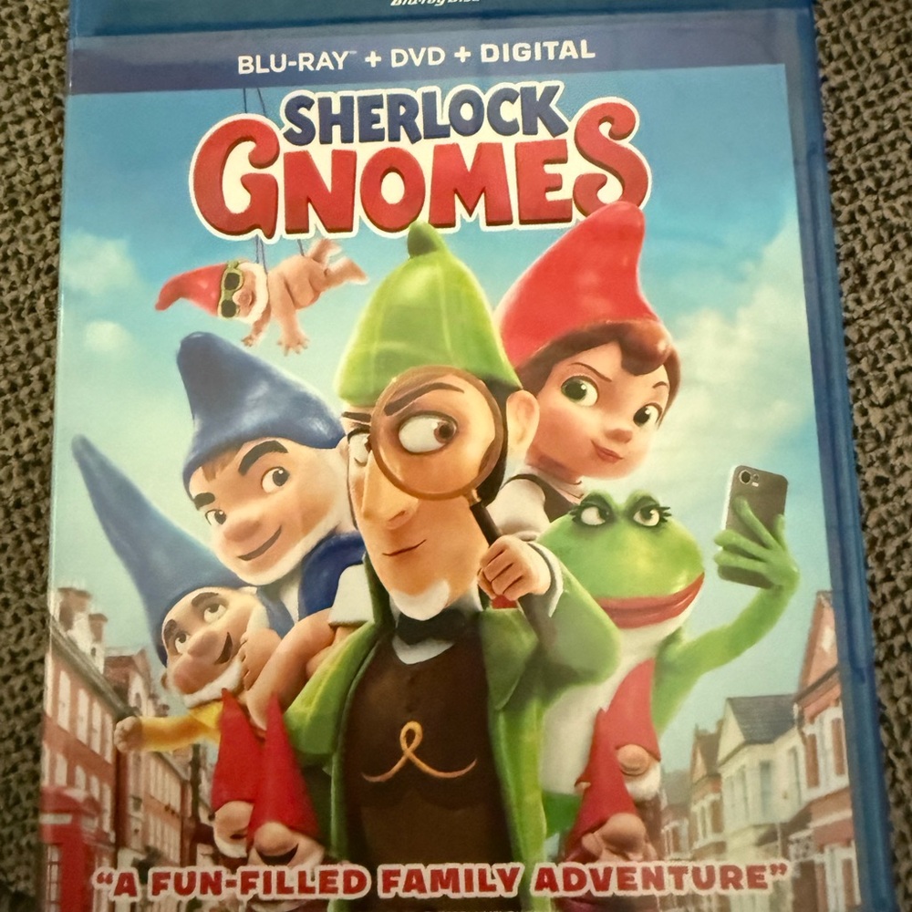 Sherlock Gnomes Blu-ray DVD Digital